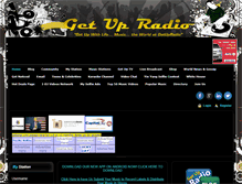 Tablet Screenshot of getupradio.com